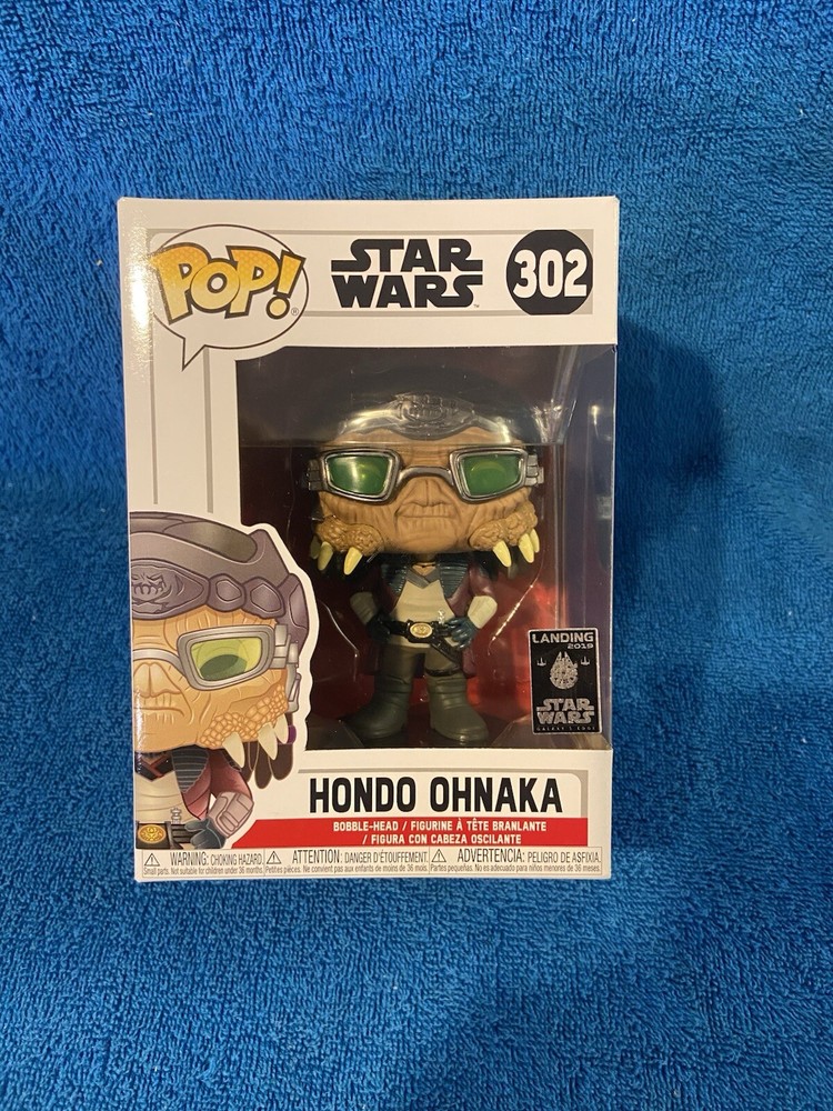 Funko Pop Star Wars Hondo Ohnaka Disney Exclusive Vinyl Figure 302