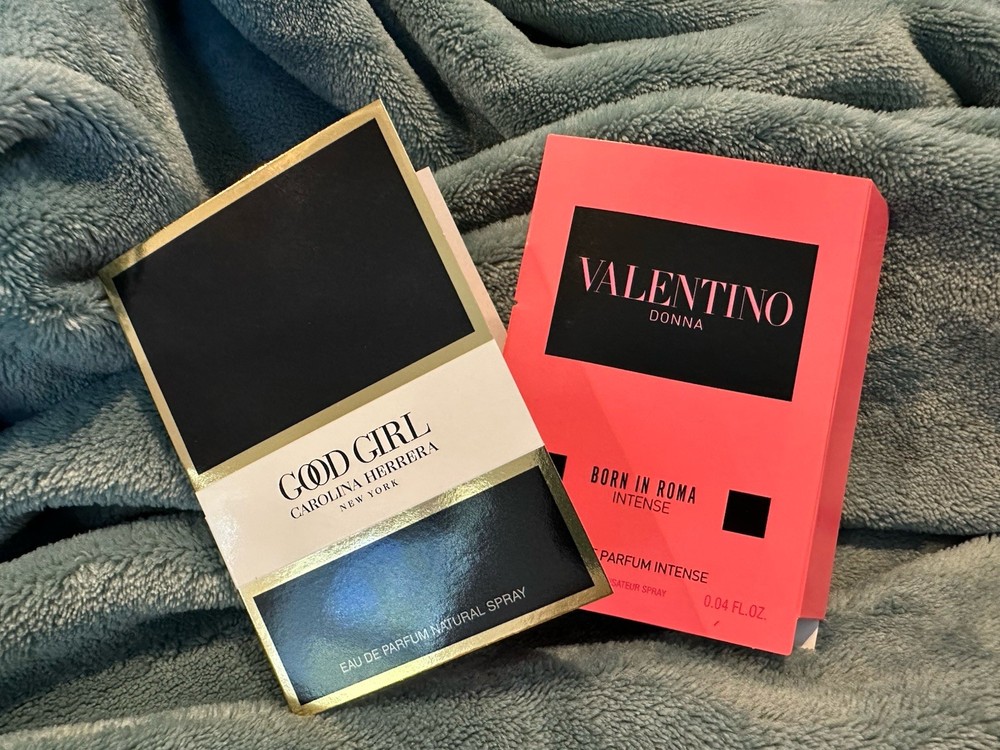 Women's Perfume Sampler Bundle - Good Girl & Valentino 2-Pack  