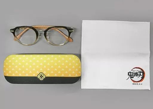 Demon Slayer Zenitsu Agatsuma Model Glasses Collection Japan Anime Used