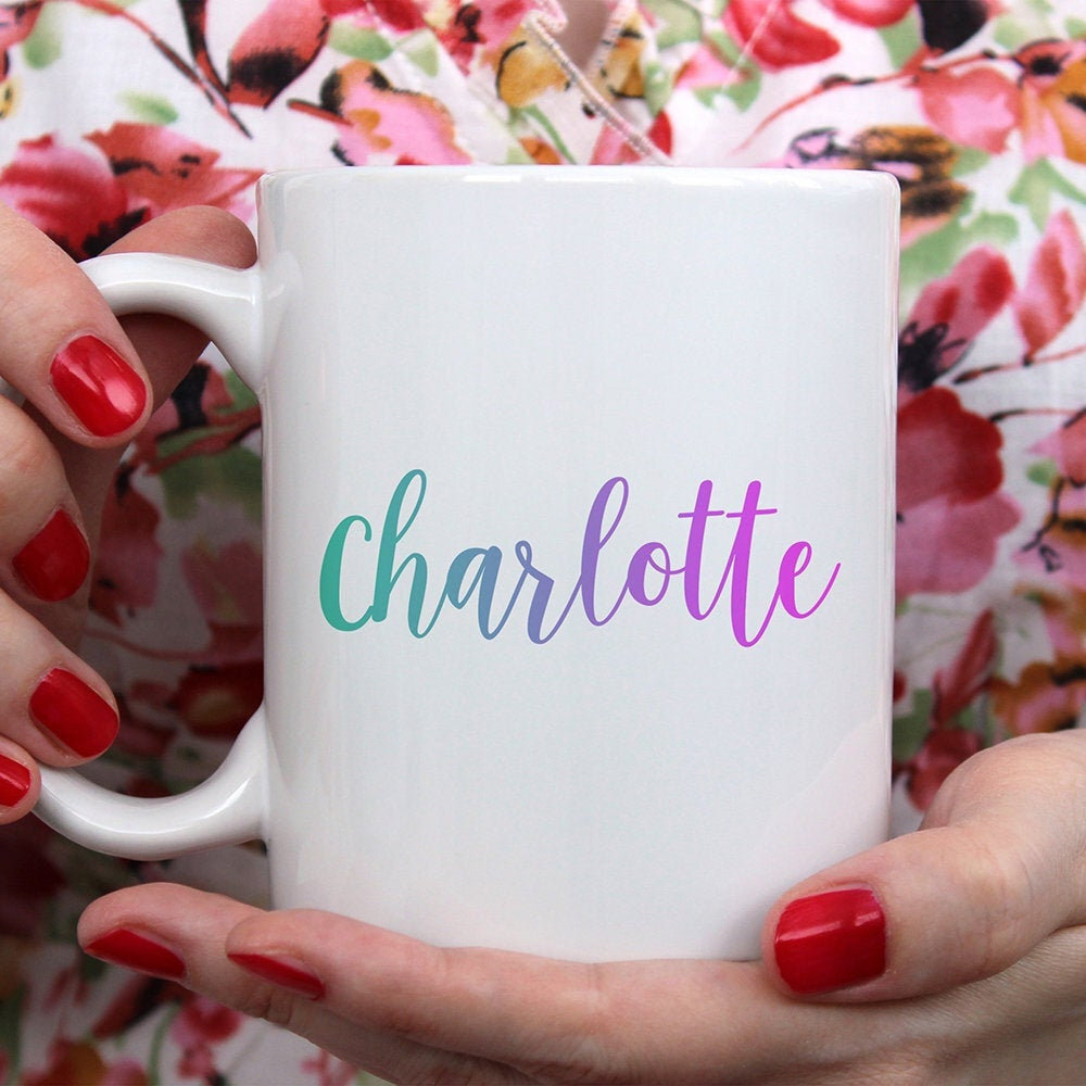 Personalised Name Ceramic Mug Coffee Mug Tea Cup