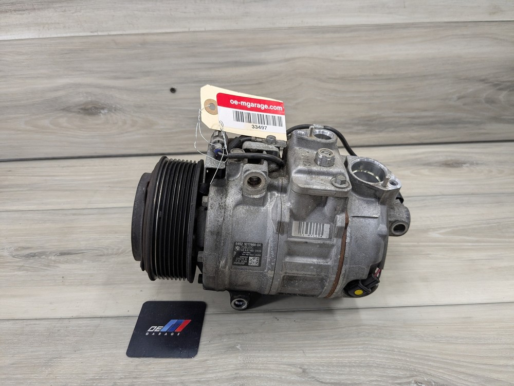 OEM BMW N55 AC Compressor Clutch & Pump with Pulley for E70 F01 F10 F30 F32
