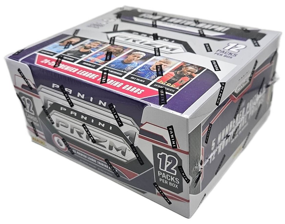 2024-25 Panini Prizm Premier League Soccer Factory Sealed Hobby Box 1 Autograph