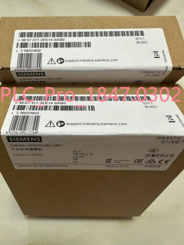 6ES7317-2EK14-0AB0 1PCS Brand New Siemens 6ES7 317-2EK14-0AB0 Fast delivery