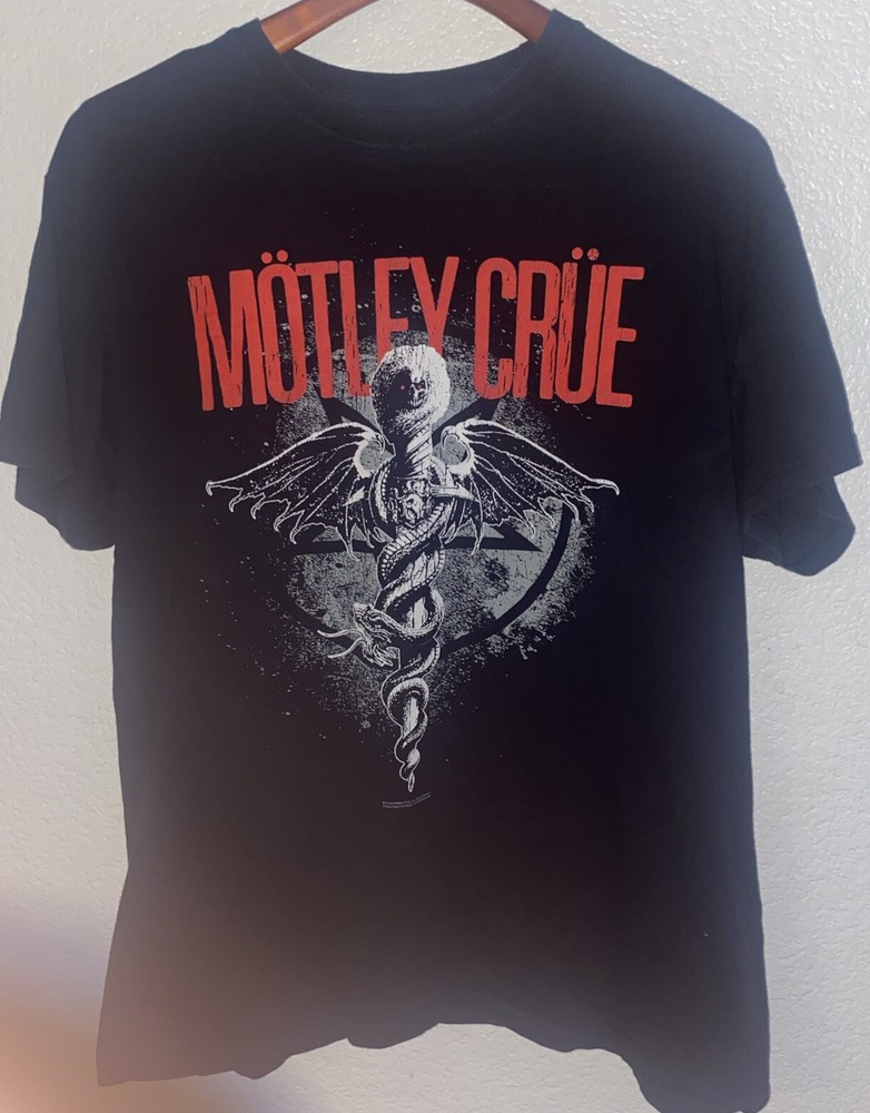 MOTLEY CRUE Dr. Feelgood Licensed Heavy Metal T-Shirt, 2018. XL
