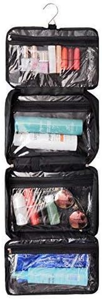All-Purpose Travel Organizer for Toiletries Cosmetics Makeup and More  