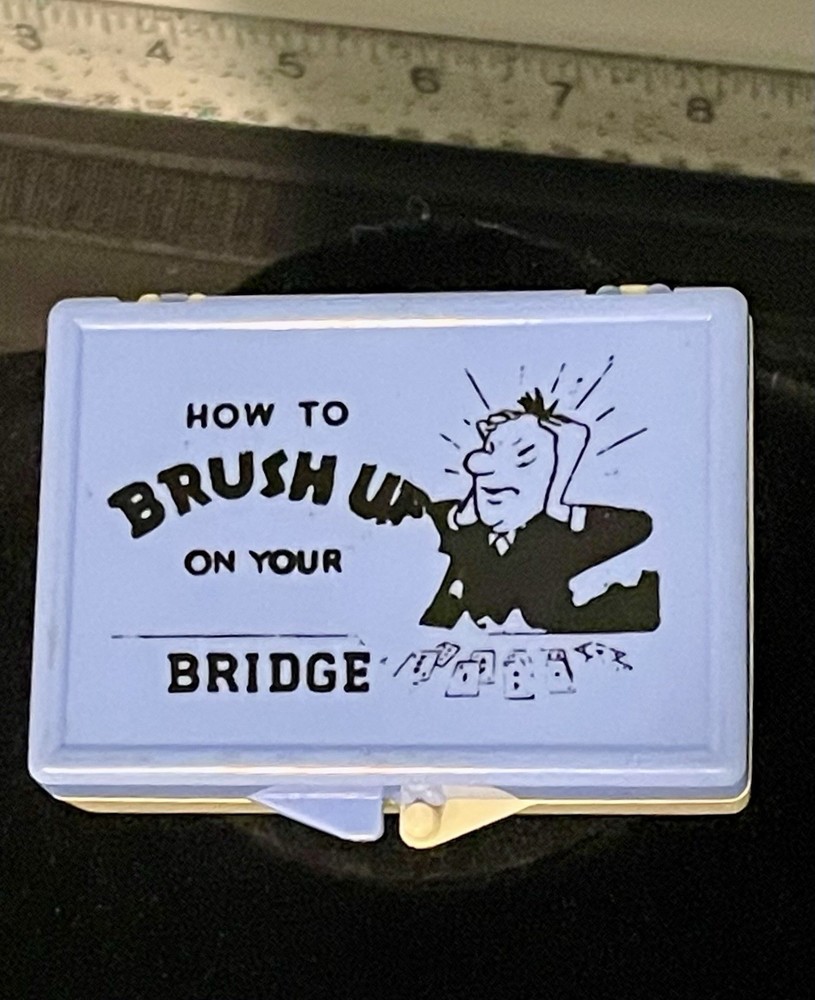 Bridge-Themed Gag Gift Toothbrush Set with Cards for Teeth Lovers  