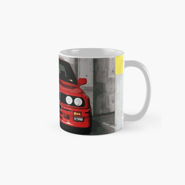 Red Sports Car - Front Colleagues Glossy Ceramic Mug 11oz 15oz