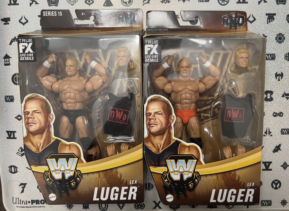 Lex Luger Lot - WWE Elite Legends Series 15 -  Action Figure - Chase Variant