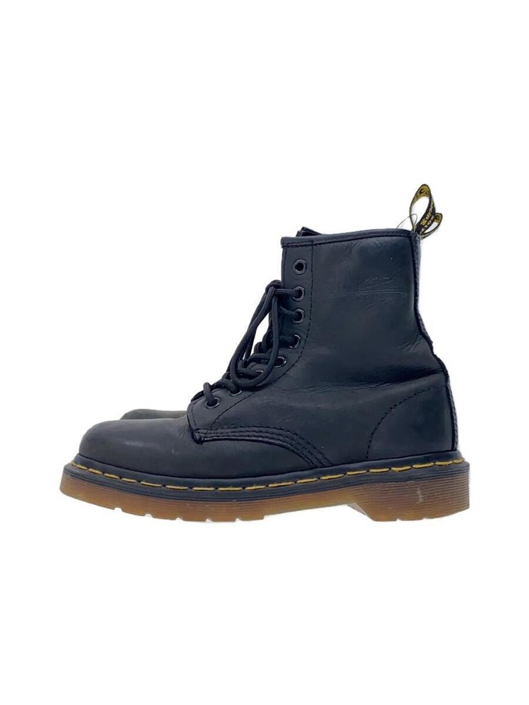 Dr. Martens Lace-Up Boots/Uk3/Black/Leather/10072 535