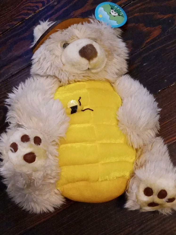 Honey Bear Beekeeper Plush Stuffed Animal Toy with Bees NWT