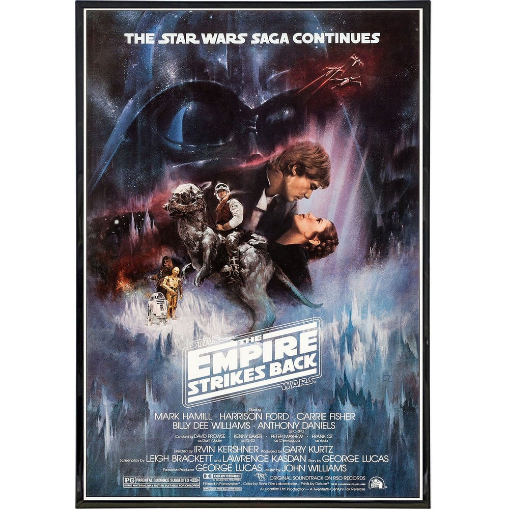 Star Wars Empire Strikes Back Poster Print Home Decor Unframed