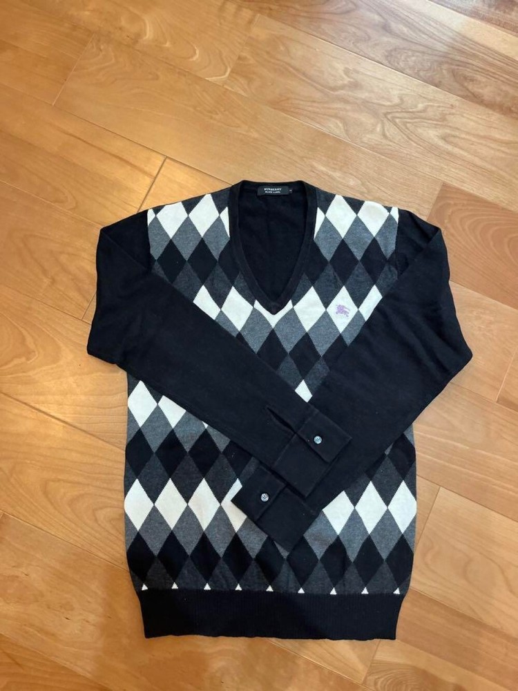 Burberry knit sweater Men's Fashion from Japan