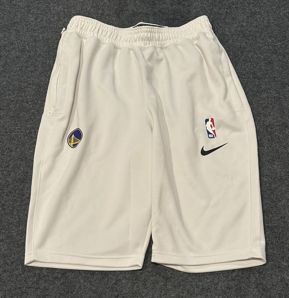 Golden State Warriors Nike NBA Authentics Dri-Fit Athletic Shorts Team Issue XL