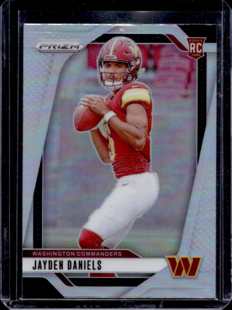 2024 Prizm Jayden Daniels RC Silver Rookie #347 Commanders