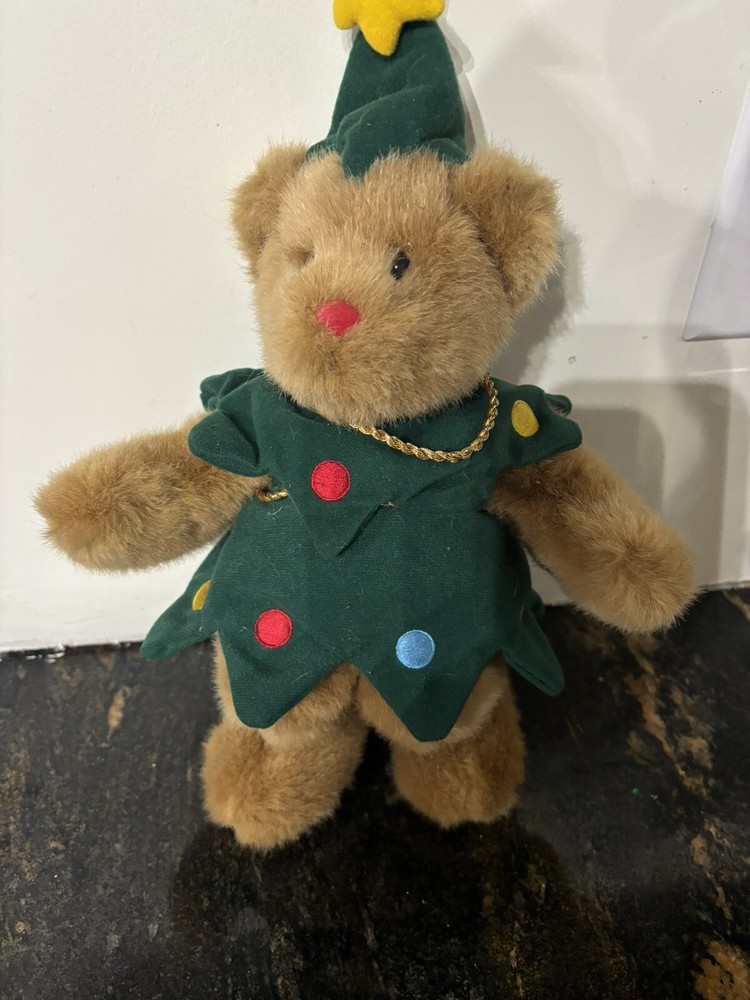 Mary Meyer Plush/Stuffed Animal Christmas Teddy Bear - Christabelle