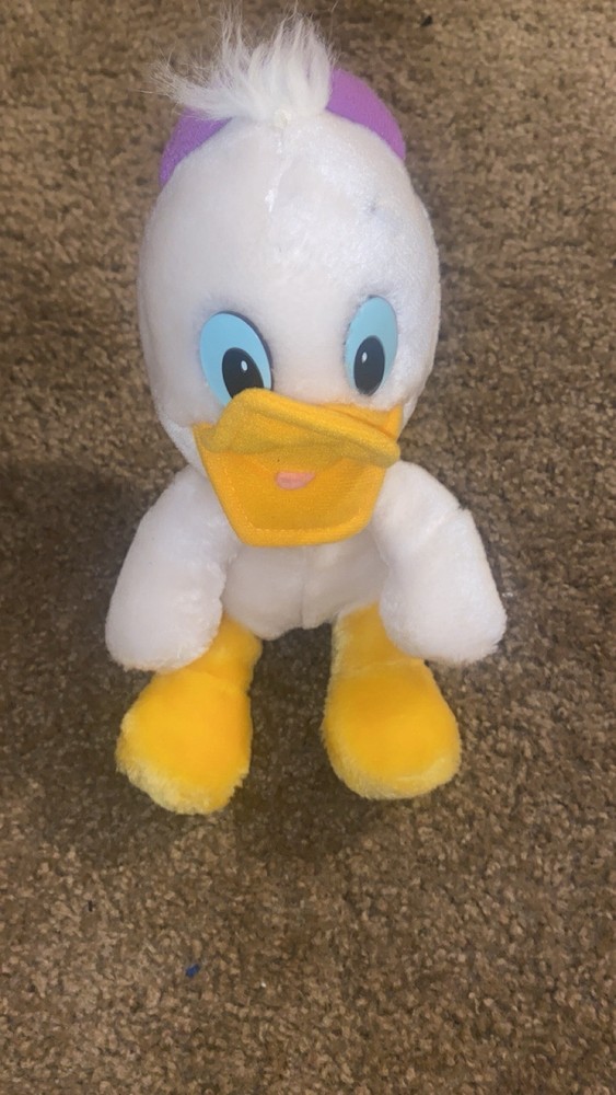 1980s Disneyland Paris Donald Duck and Nephews Plush Toy Vintage