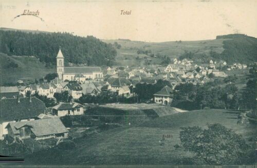 Ansichtskarte Elzach Total 1913(Nr.9209)