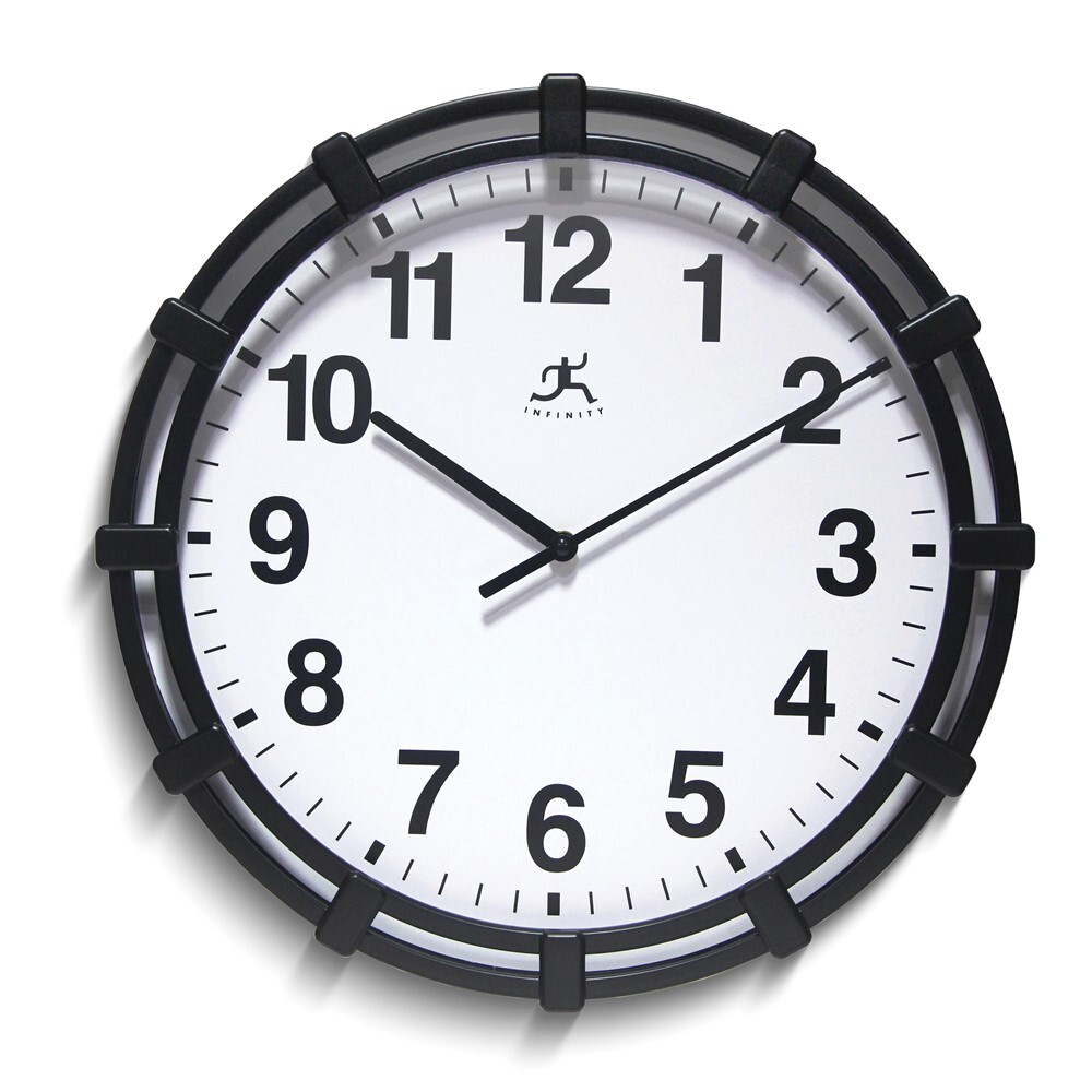 Black Skipper 16 inch Quartz Movement Wall Clock