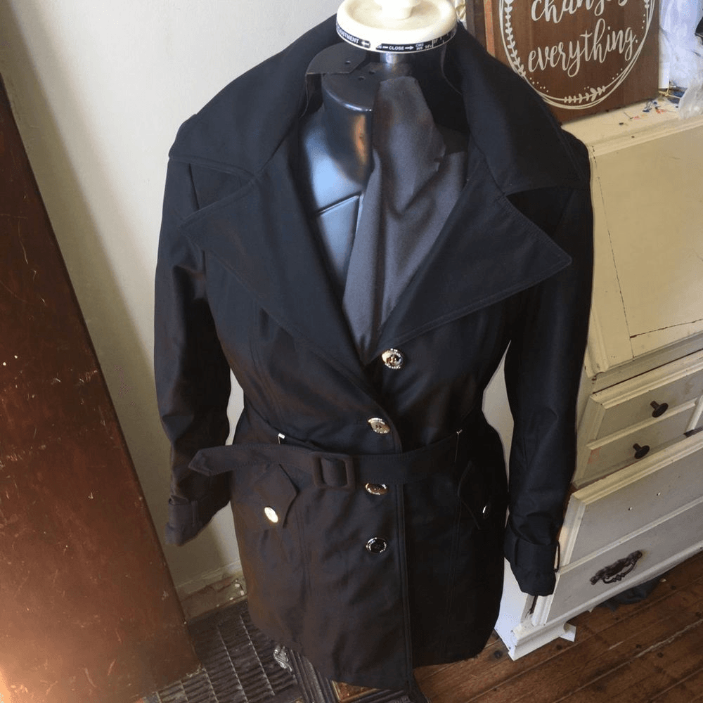 Blank NYC Say Anything tweed wool blend S coat