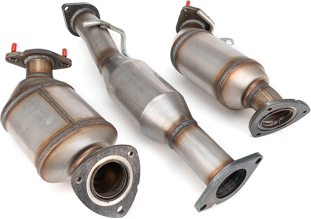 High Flow Front Catalytic Converter Kit Direct-Fit Chevy Traverse 2009 - 2017
