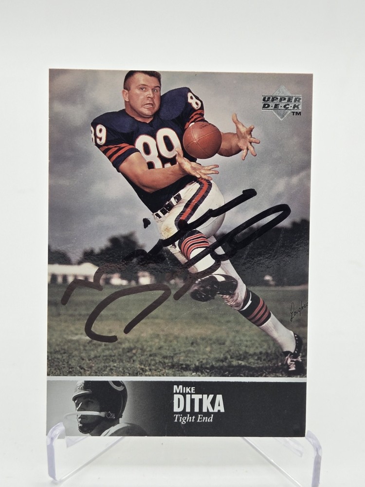 1997 Upper Deck NFL Legends - Autographs Mike Ditka #AL-29 (AU)