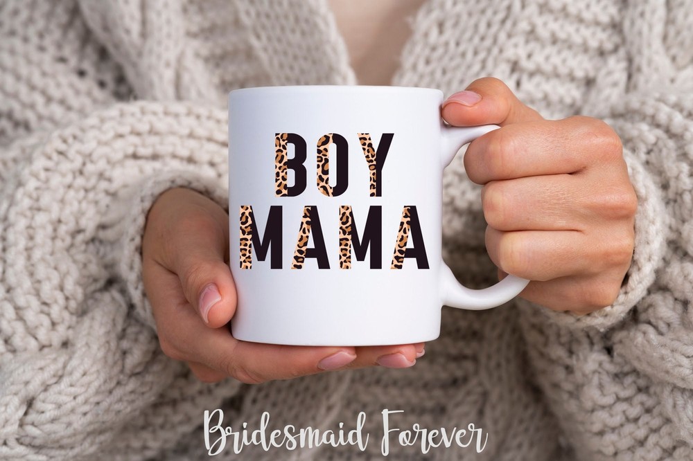 Boy Mama Mom Of Boys Personalized Gift For Mom Mom Coffee Mugs Custom Mug Gift