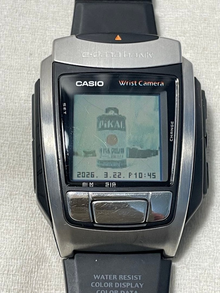 Casio WQV-10 Wrist Camera Used Tested from Japan