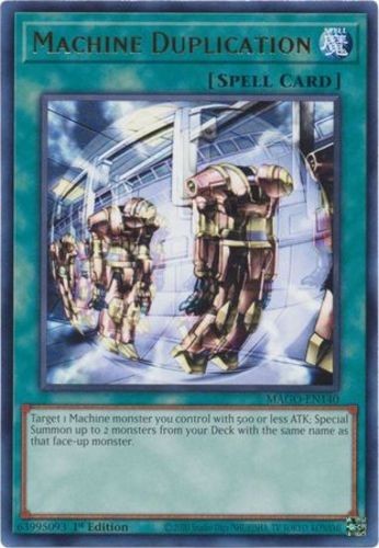 1st Edition Near Mint Rare Machine Duplication MAGO-EN140