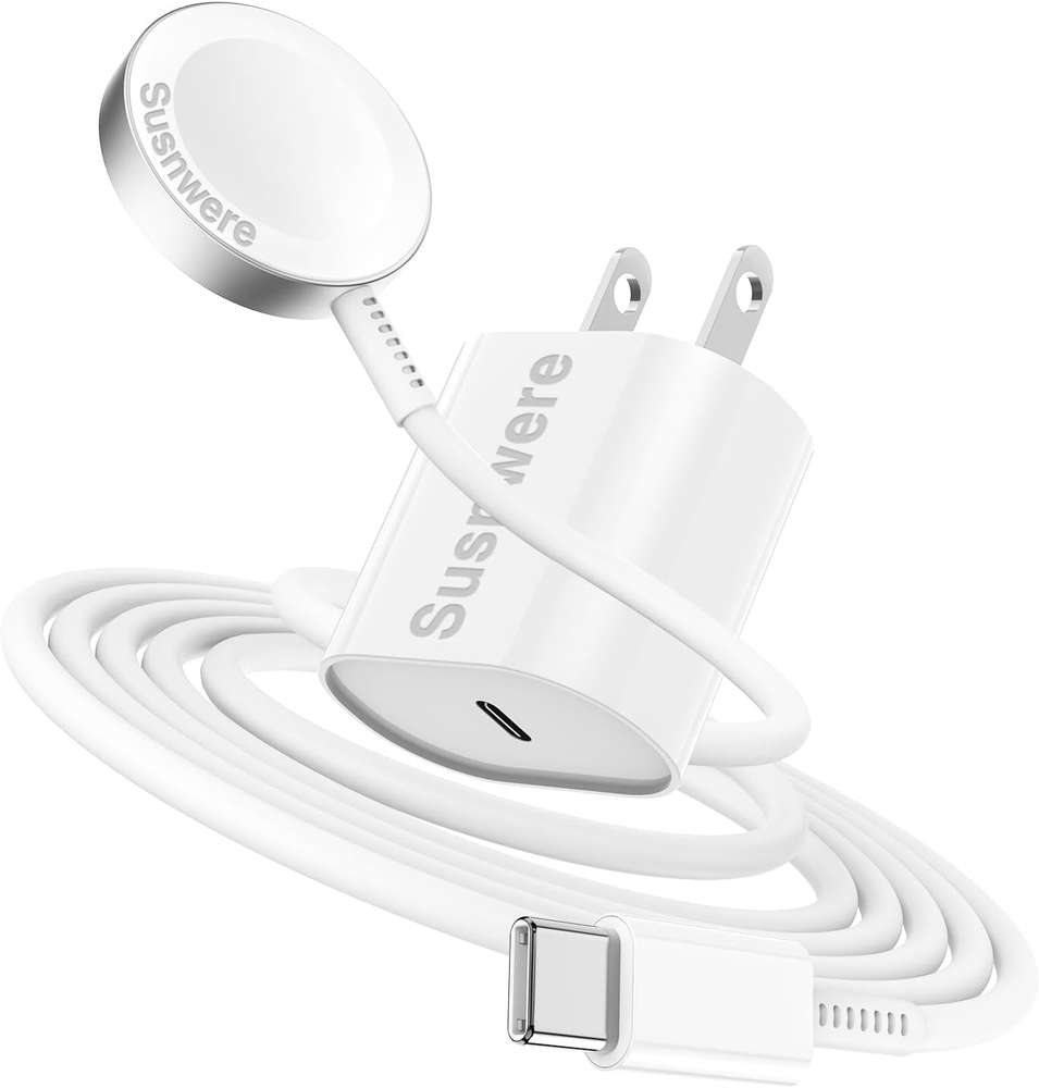 Fast Charger for Apple Watch Chargers with 20W Charger Block,Usb C Magnetic for