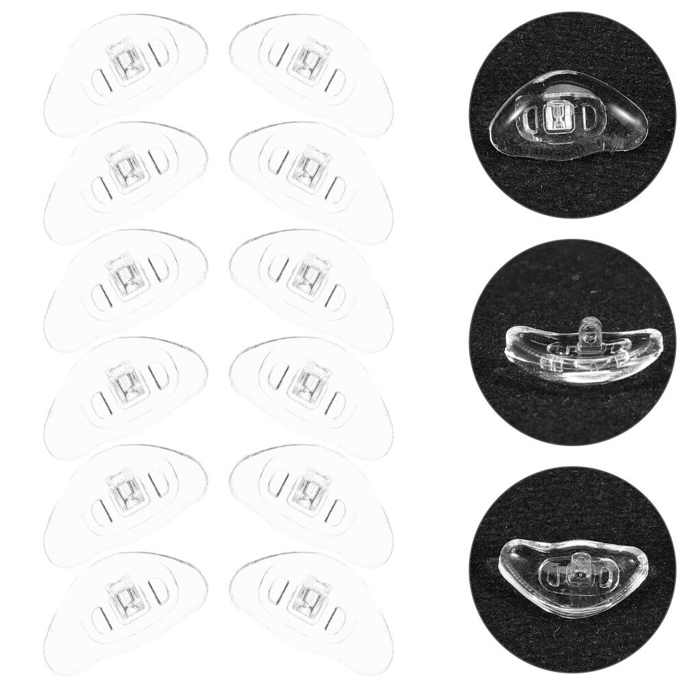 20 Pairs Glasses Nose Grips Replacement Pads for Eyeglass Repair Kit Eyeglasses