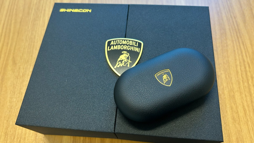 Wireless Bluetooth earbuds with waterproof design, stylish cobranded gift packaging