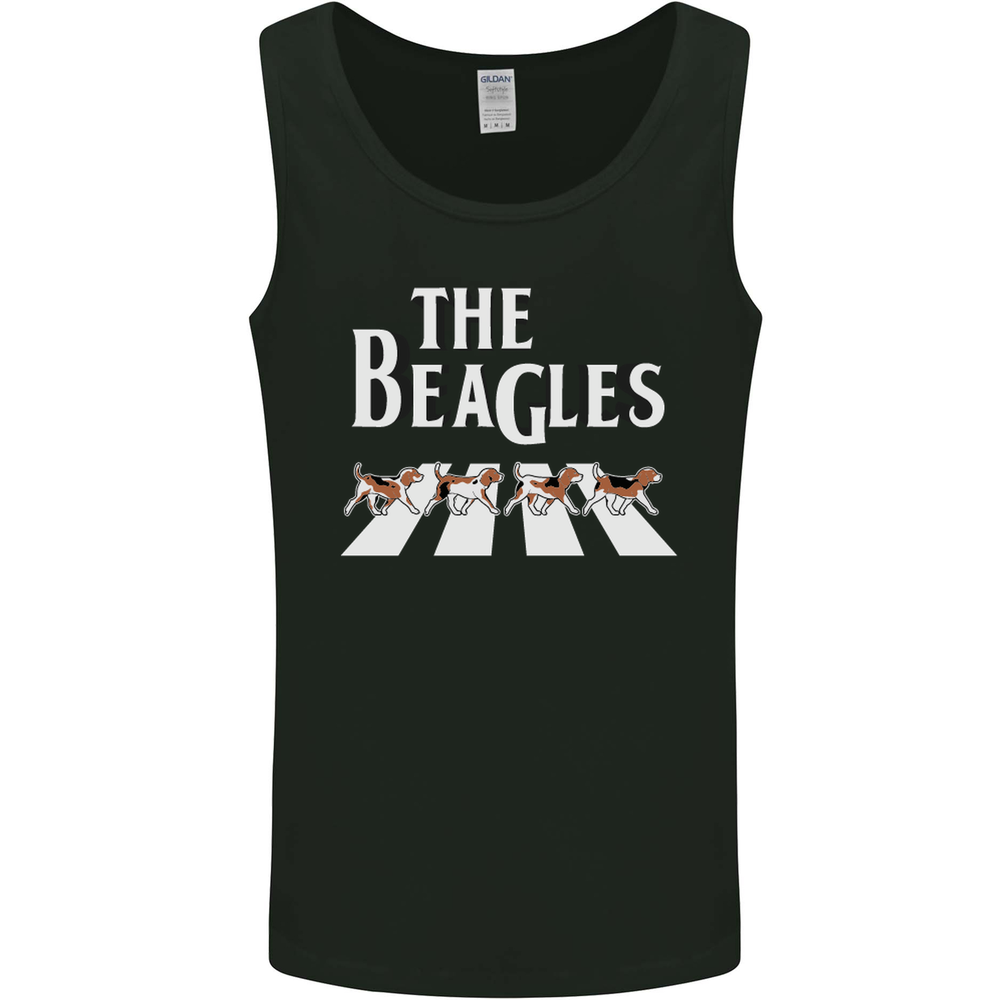 The Beagles Funny Dog Parody Mens Vest Tank Top