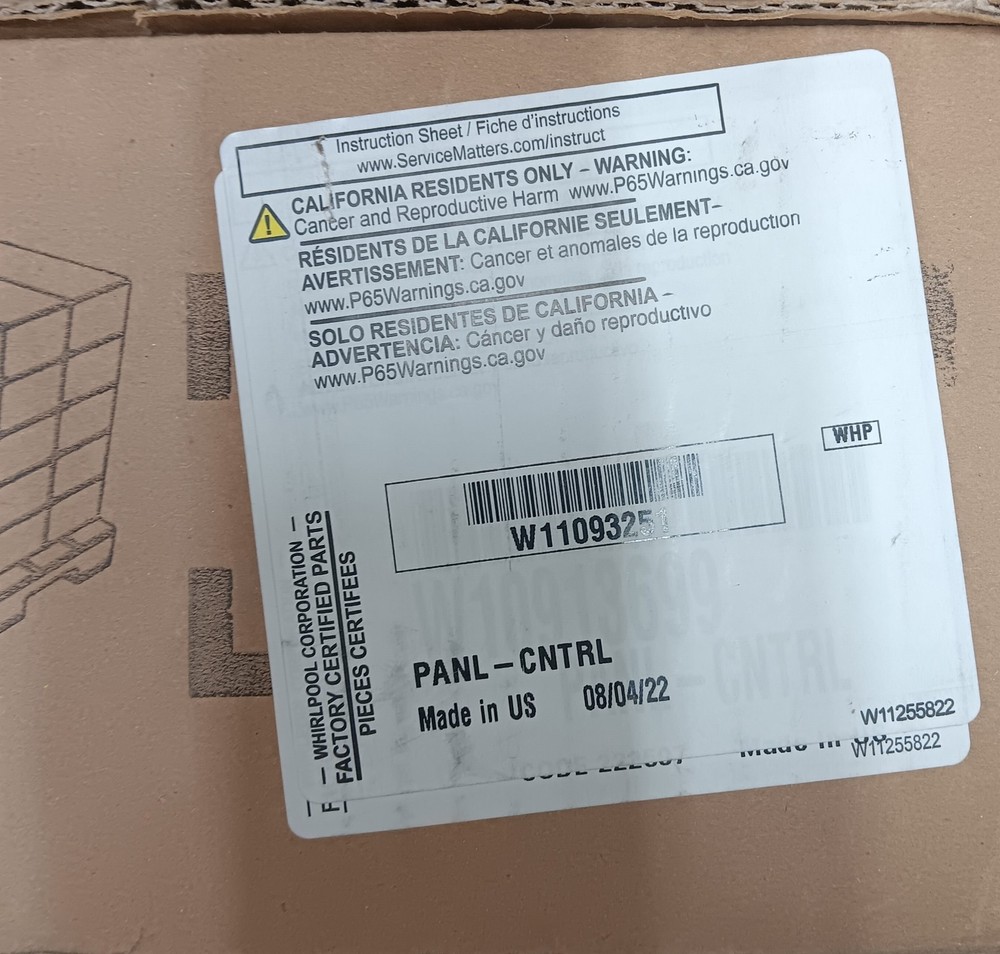 Oven Control Panel with Precise Temperature Settings