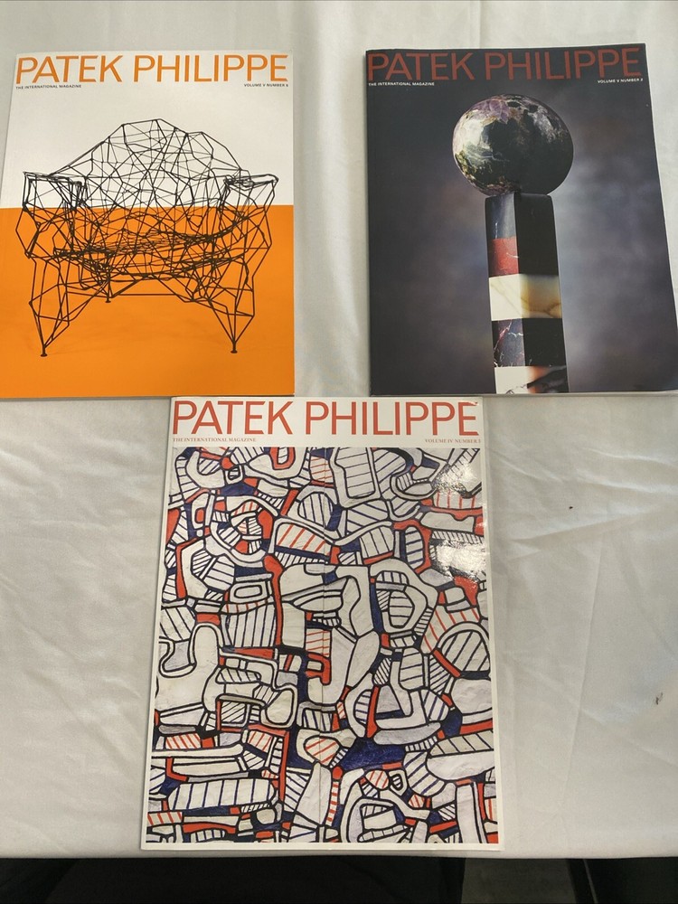Patek Philippe Watch Magazines Lot of 3 Volume IV 3 V 2 5
