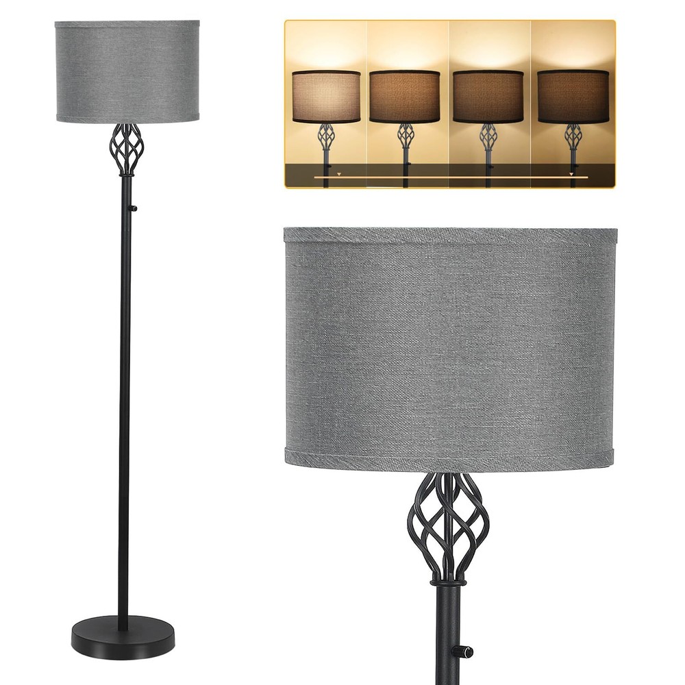 Floor Lamps for Living Room, Standing Lamp for Bedroom, Modern Floor Lamp wit...