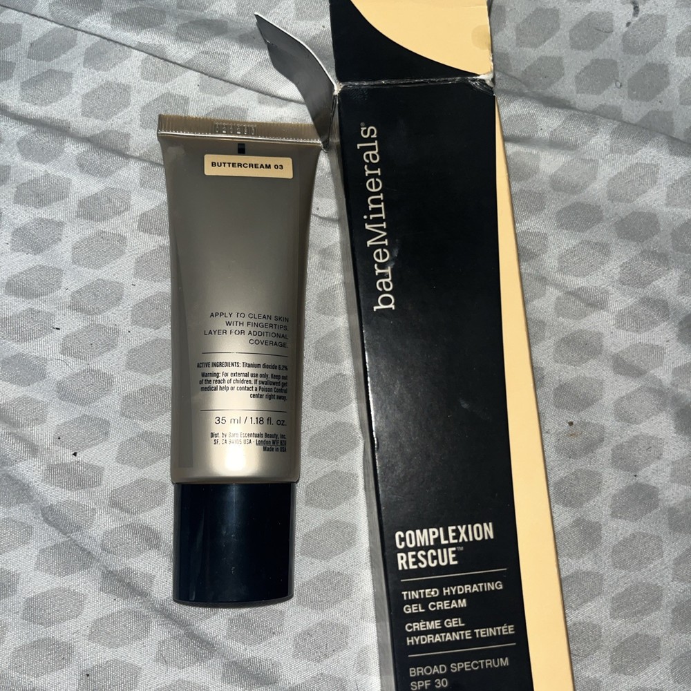 bareMinerals Complexion Rescue Buttercream 03 Tinted Hydrating Gel 1.18 fl oz
