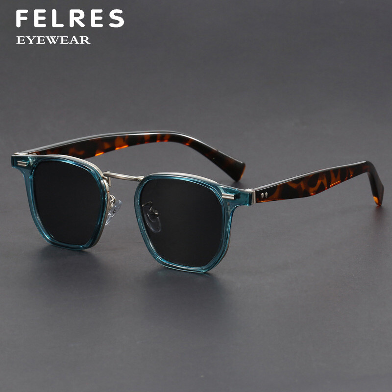 Square Classic UV400 Sunglasses for Men – Fashionable Outdoor Driving Party Shades