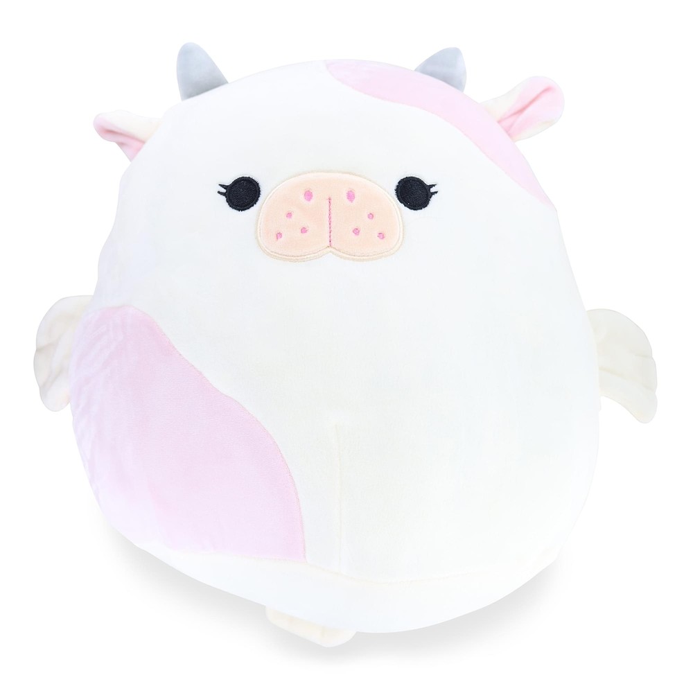 Squishmallow 12 Inch Sea Life Plush | Malia the Light Pink Sea Cow