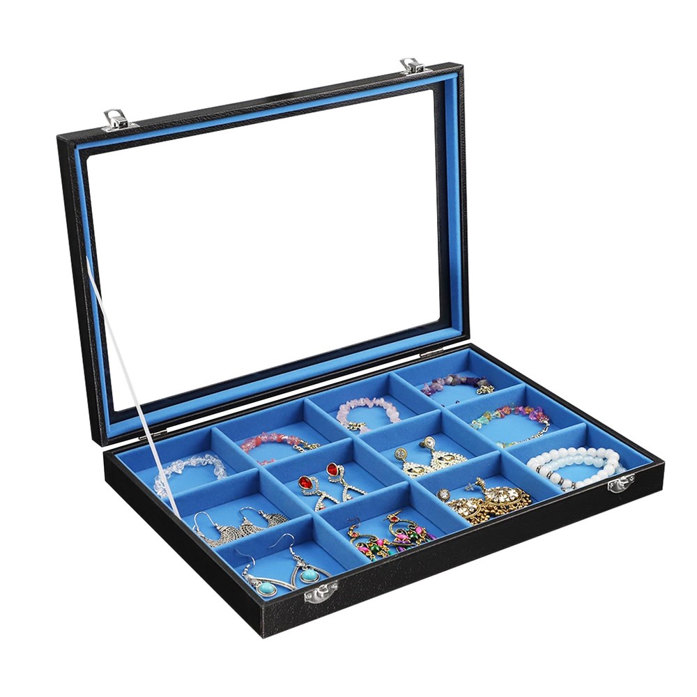 Jewelry Organizer Bracelet Holder Bracelet Storage Organizer 12 Grids Jewelry...