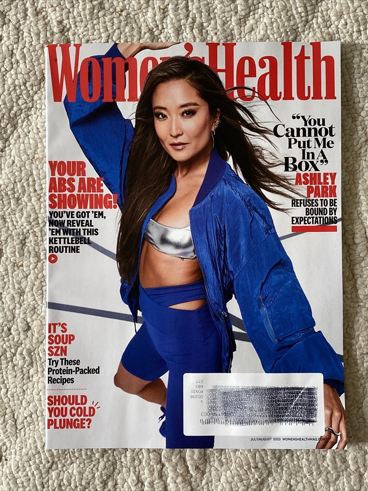 WOMEN'S HEALTH MAGAZINE JULY/AUGUST 2023 ASHLEY PARK