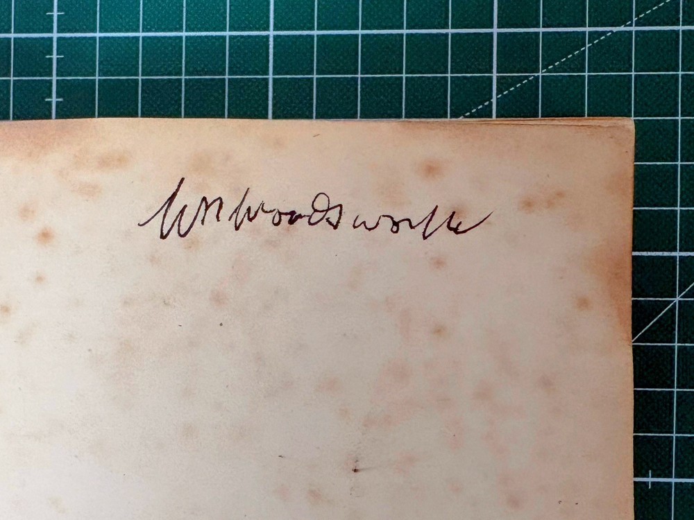 William Wordsworth. SIGNED. 