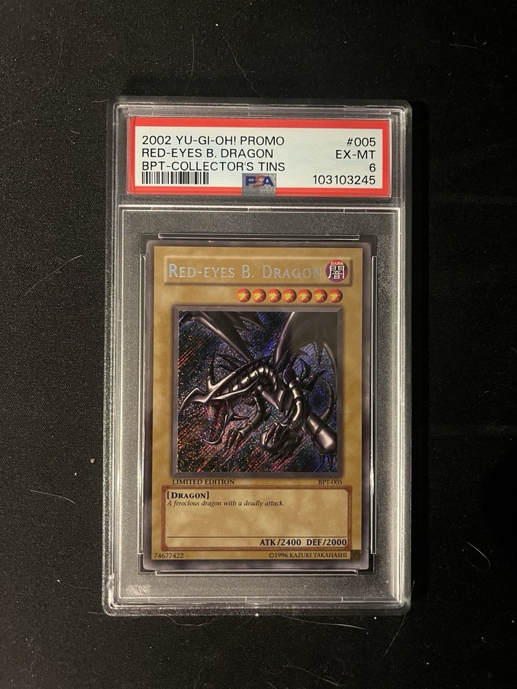 Red-Eyes B Dragon BPT-005 2002 Limited Edition Collectors Tin