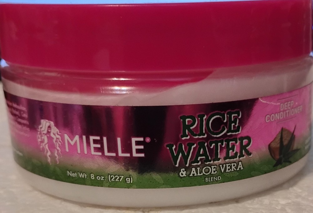Mielle Enhancing Deep Conditioner with Rice Water & Aloe Vera, 8 oz.