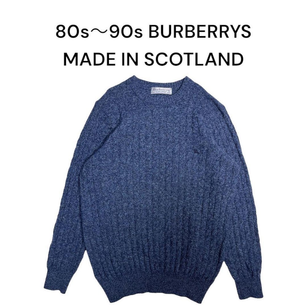 Burberry knit sweater Men's Fashion from Japan