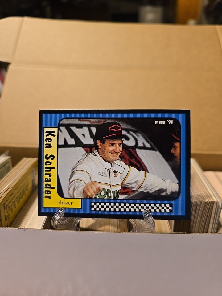1991 Maxx Collection Race Card 25 Ken Schrader 240 Limited Series