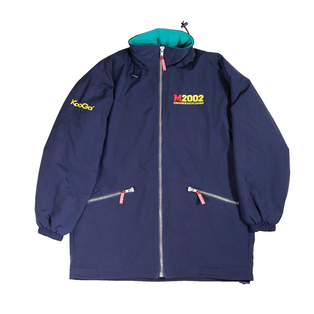 Vintage Manchester Jacket Medium Navy Kooga 2002 Commonwealth Games 27