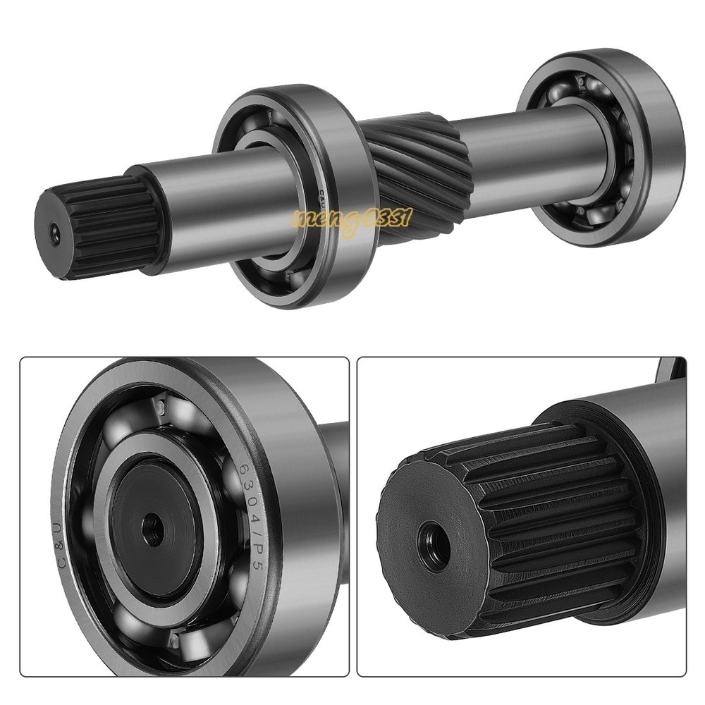 Rear Axle Input Shaft with Bearing for Yamaha G29 Electric Golf Cart 2007-2016