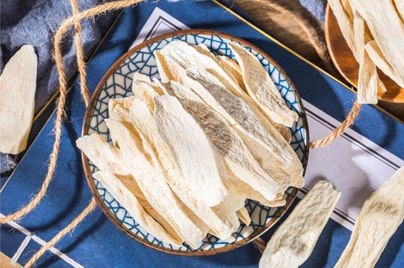 Organic Chinese Yam Dried Herbal Tea Pure Natural Makes A Healthy Tea