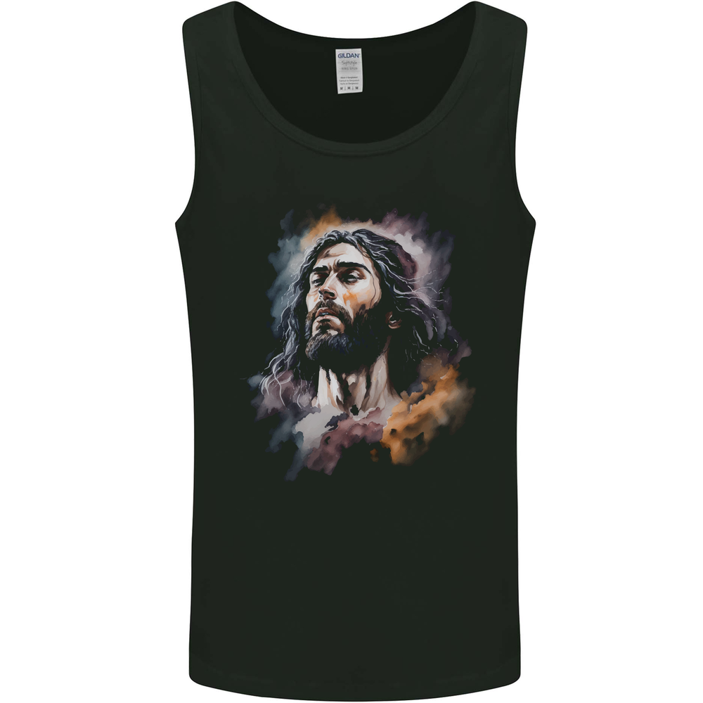 Jesus Christ Mens Vest Tank Top