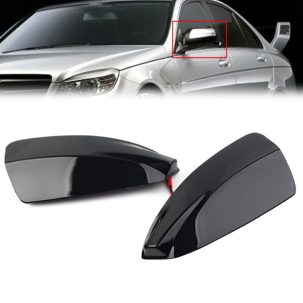 LED Side Dynamic Turn Signal Mirror Light Lamp For Mercedes Benz S204 W204 Pair